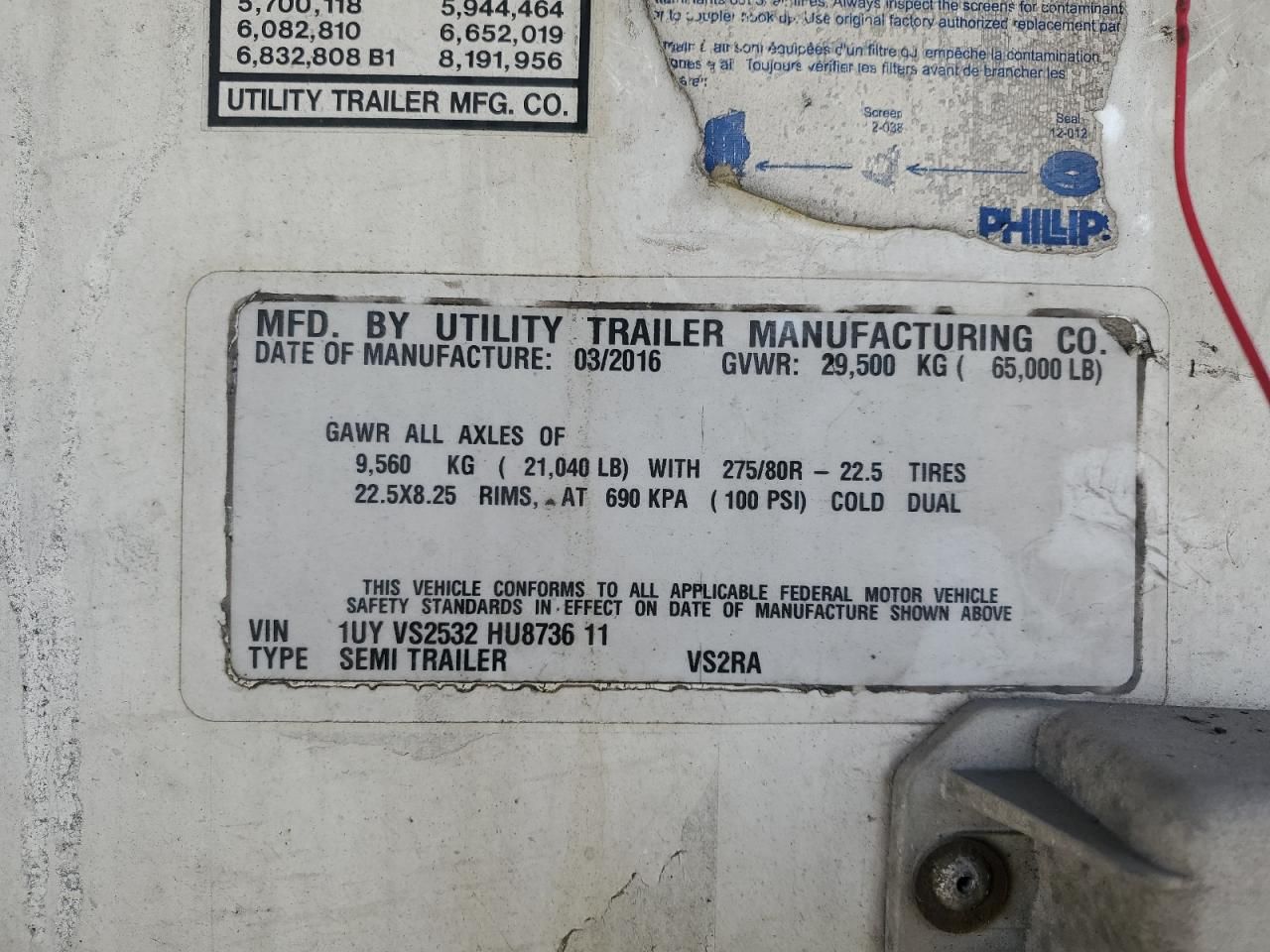 Utility Refer Trailer For Sale In Fresno Ca Lot