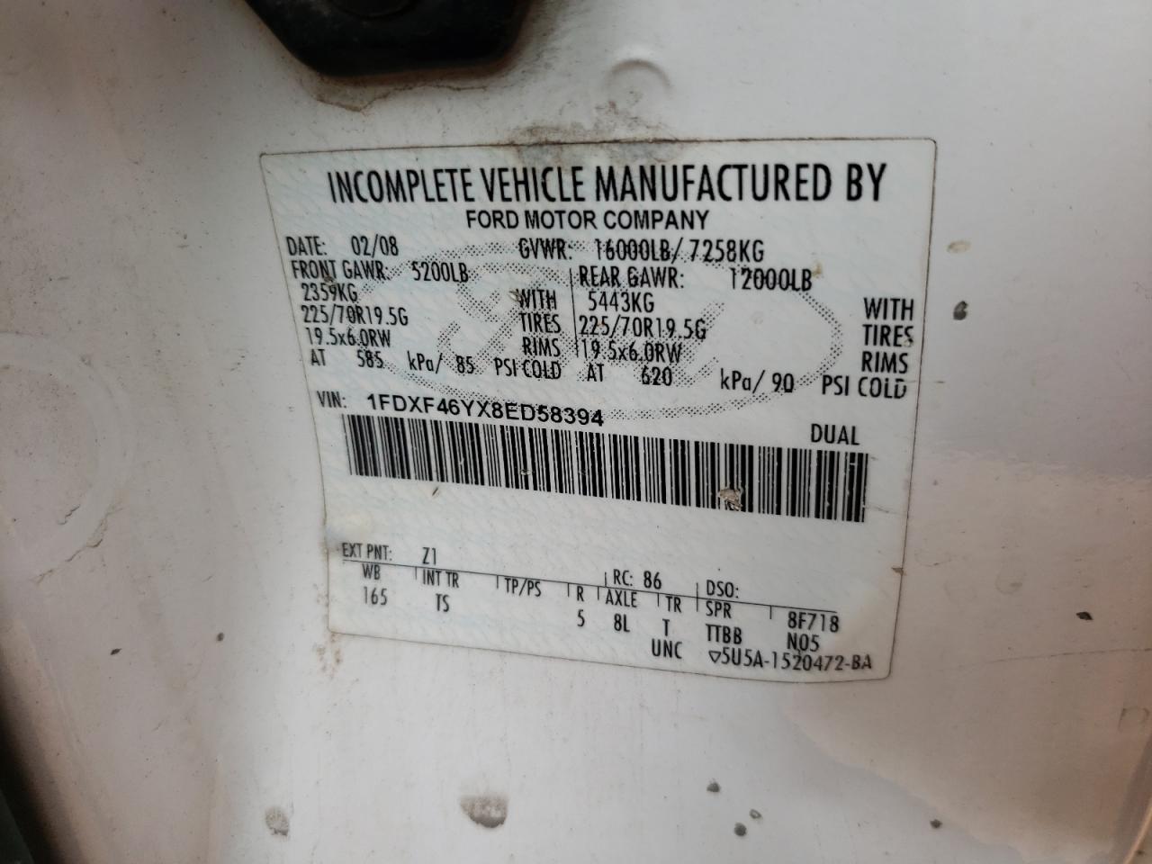 2008 Ford F450 Super Duty