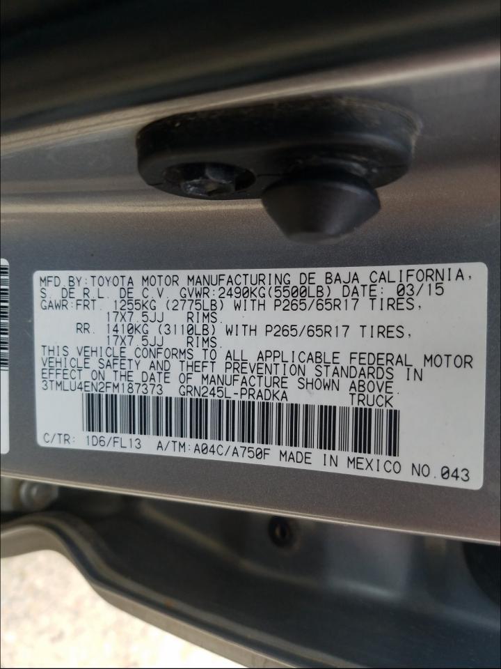 2015 Toyota Tacoma Double Cab