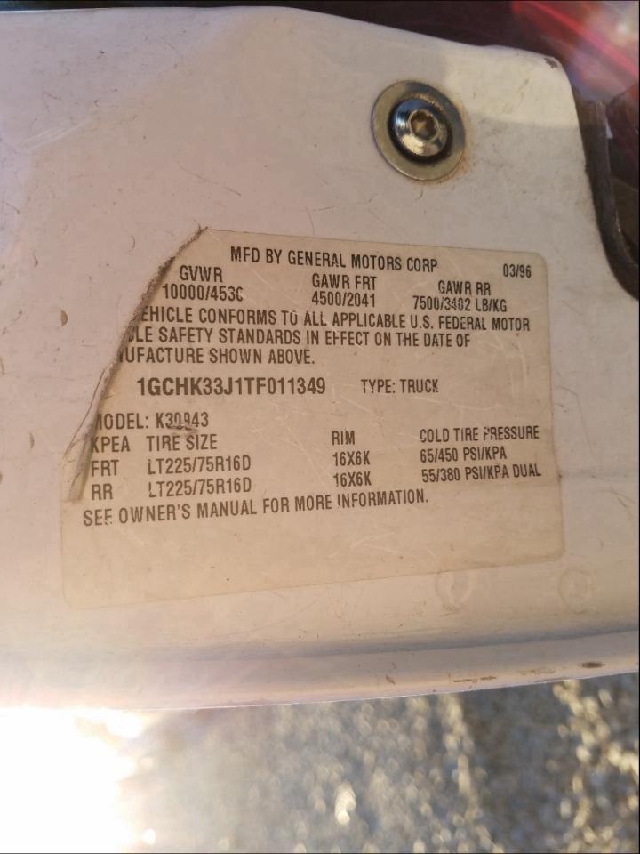 1996 Chevrolet GMT-400 K3500