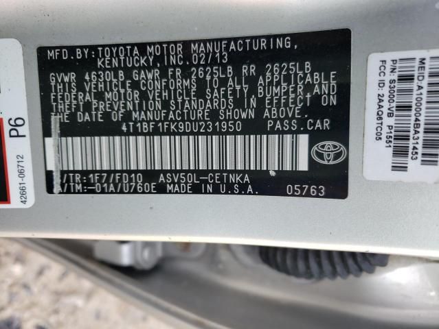 2013 Toyota Camry l