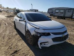 Chevrolet Malibu Vehiculos salvage en venta: 2018 Chevrolet Malibu LT