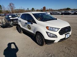 Vehiculos salvage en venta de Copart Lumberton, NC: 2020 Ford Ecosport S
