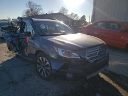 Subaru Outback salvage cars for sale: 2017 Subaru Outback 2.5I Limited