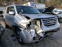 2012 Honda Pilot EXL en venta en Mendon, MA