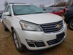 Salvage cars for sale from Copart Cudahy, WI: 2013 Chevrolet Traverse LTZ