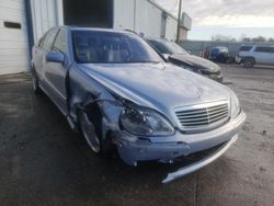 Salvage cars for sale from Copart Montgomery, AL: 2001 Mercedes-Benz S 500