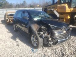 Chevrolet Equinox ls salvage cars for sale: 2017 Chevrolet Equinox LS