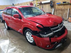 Salvage cars for sale from Copart Kincheloe, MI: 2017 Dodge Journey SXT