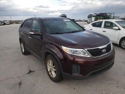 Salvage cars for sale from Copart Rancho Cucamonga, CA: 2015 KIA Sorento LX
