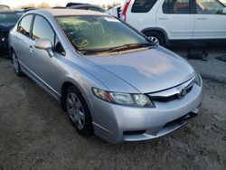Salvage cars for sale from Copart Austell, GA: 2009 Honda Civic LX