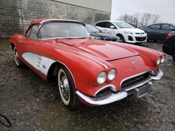 Chevrolet salvage cars for sale: 1961 Chevrolet Corvette
