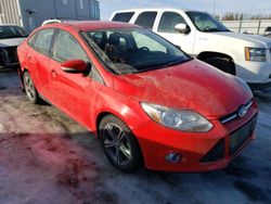 Salvage cars for sale from Copart Milwaukee, WI: 2012 Ford Focus SE