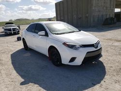 2016 Toyota Corolla L en venta en West Palm Beach, FL