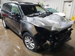 Salvage cars for sale from Copart Cudahy, WI: 2017 KIA Sorento LX