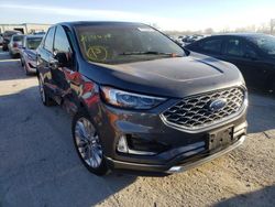 2020 Ford Edge Titanium en venta en Kansas City, KS