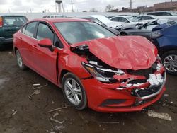 2018 Chevrolet Cruze LT en venta en Chicago Heights, IL