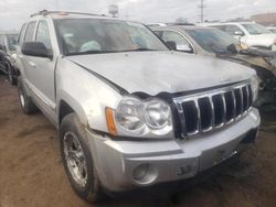 Jeep Grand Cherokee Limited salvage cars for sale: 2005 Jeep Grand Cherokee Limited