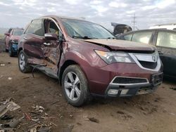 Acura salvage cars for sale: 2012 Acura MDX