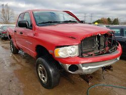 Salvage cars for sale from Copart Elgin, IL: 2004 Dodge RAM 2500 ST