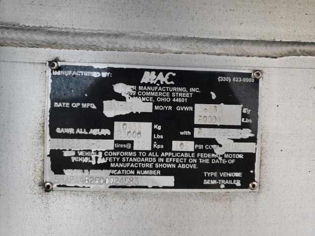 2013 Mack Trailer