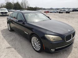 Salvage cars for sale from Copart Mebane, NC: 2010 BMW 750 LI