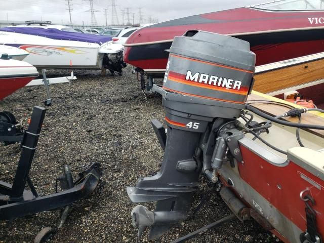 1986 Lund Boat With Trailer