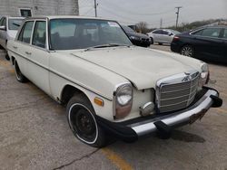 Salvage cars for sale from Copart Houston, TX: 1975 Mercedes-Benz 200 Series