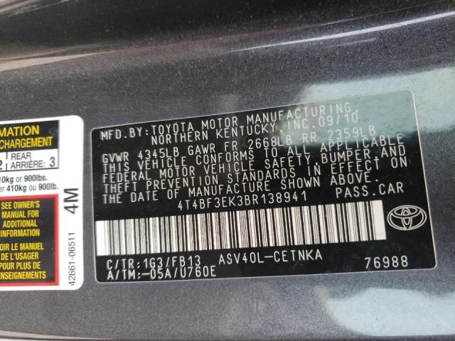 2011 Toyota Camry Base