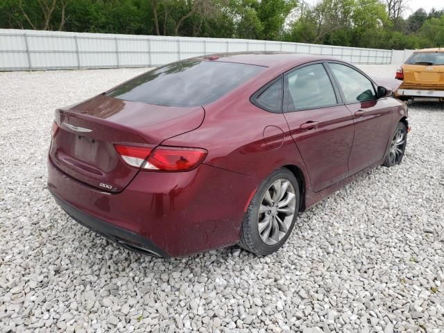 2015 Chrysler 200 S