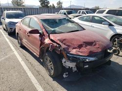 Salvage cars for sale from Copart North Salt Lake, UT: 2019 Hyundai Elantra SEL