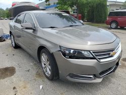 Chevrolet Impala lt Vehiculos salvage en venta: 2017 Chevrolet Impala LT