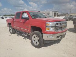 Salvage cars for sale from Copart San Antonio, TX: 2014 Chevrolet Silverado K1500 LTZ