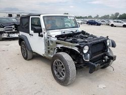 Jeep Wrangler salvage cars for sale: 2016 Jeep Wrangler Sport