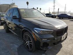 BMW x5 salvage cars for sale: 2021 BMW X5 XDRIVE40I