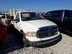 Salvage trucks for sale at Greenwood, NE auction: 2005 Dodge RAM 3500 ST