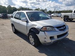 Acura salvage cars for sale: 2004 Acura MDX Touring