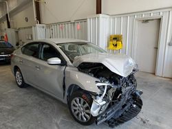 Nissan salvage cars for sale: 2019 Nissan Sentra S