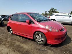 Honda salvage cars for sale: 2007 Honda FIT S