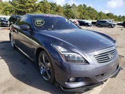 Infiniti G37 salvage cars for sale: 2011 Infiniti G37