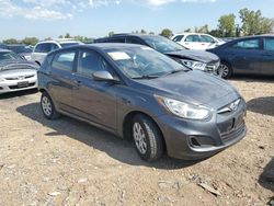 Salvage cars for sale from Copart North Salt Lake, UT: 2012 Hyundai Accent GLS