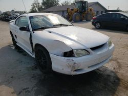 Ford salvage cars for sale: 1998 Ford Mustang GT