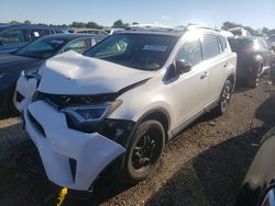Salvage cars for sale from Copart Elgin, IL: 2016 Toyota Rav4 LE