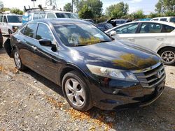 Salvage cars for sale from Copart Wheeling, IL: 2010 Honda Accord Crosstour EXL