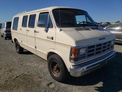 Dodge salvage cars for sale: 1986 Dodge RAM Van B250