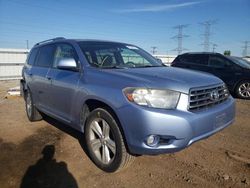 Toyota Highlander salvage cars for sale: 2008 Toyota Highlander Sport