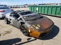 Lamborghini salvage cars for sale: 2008 Lamborghini Gallardo Spyder