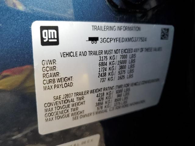 2021 Chevrolet Silverado K1500 lt Trail Boss