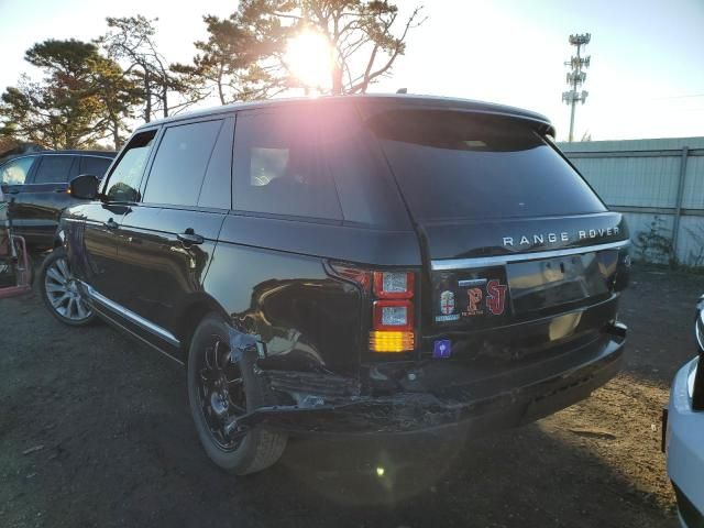 2015 Land Rover Range Rover Supercharged