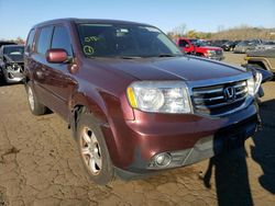 Honda Pilot salvage cars for sale: 2013 Honda Pilot Exln